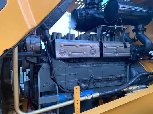 कमिंस इंजन के साथ ऑपरेटिंग वजन 16800KG प्रयुक्त Liugong व्हील लोडर CLG856