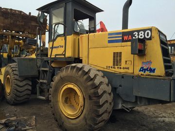 गुणवत्ता  187hp Second Hand Wheel Loaders WA380-3 , Komatsu Compact Wheel Loader 3.2cbm फैक्टरी
