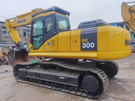 1.4m3 बाल्टी 30t हाइड्रोलिक क्रॉलर प्रयुक्त कोमात्सु खुदाई PC300-7