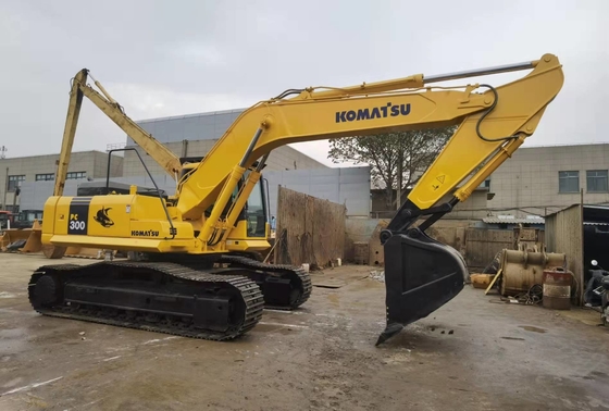 1.4m3 बाल्टी 30t हाइड्रोलिक क्रॉलर प्रयुक्त कोमात्सु खुदाई PC300-7