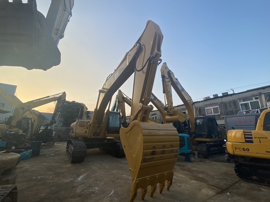 30t सेकेंड हैंड कैट 330CL हाइड्रोलिक क्रॉलर खुदाई 1.7m3 बाल्टी 35108kg