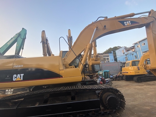 30t सेकेंड हैंड कैट 330CL हाइड्रोलिक क्रॉलर खुदाई 1.7m3 बाल्टी 35108kg