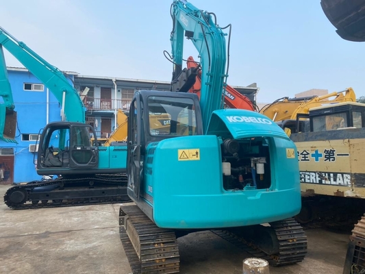 0.4m3 बाल्टी 6850KG के साथ 7t सेकंड हैंड SK75-8 हाइड्रोलिक क्रॉलर खुदाई
