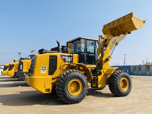 CAT 966H पहिया लोडर 3.4-4.2 m3 बाल्टी लोडर इस्तेमाल किया