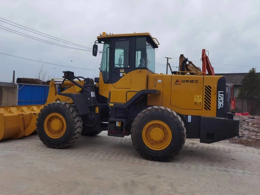 प्रयुक्त SDLG LG936L सेकंड हैंड फ्रंट एंड व्हील लोडर 3-5Ton