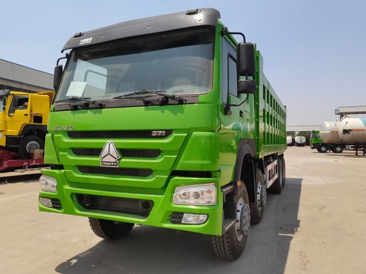इस्तेमाल किया डंप ट्रक Sinotruk Howo 371hp 6x4 8x4 Tipper बिक्री के लिए