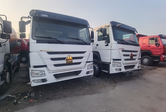 दूसरा हाथ SINOTRUK HOWO कंक्रीट मिश्रण ट्रक 6x4 380HP प्रयुक्त कंक्रीट मिश्रण ट्रक