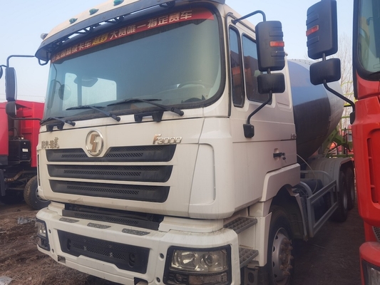 दूसरा हाथ SHACMAN F3000 कंक्रीट मिक्सिंग ट्रक 6x4 340HP प्रयुक्त कंक्रीट मिक्सर ट्रक