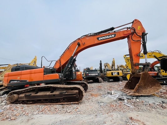 42 टन मूल इस्तेमाल किया Doosan DX420LC-9C क्रॉलर खुदाई 2 m3 बाल्टी क्षमता के साथ सेकंड हैंड खुदाई