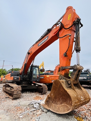 42 टन मूल इस्तेमाल किया Doosan DX420LC-9C क्रॉलर खुदाई 2 m3 बाल्टी क्षमता के साथ सेकंड हैंड खुदाई
