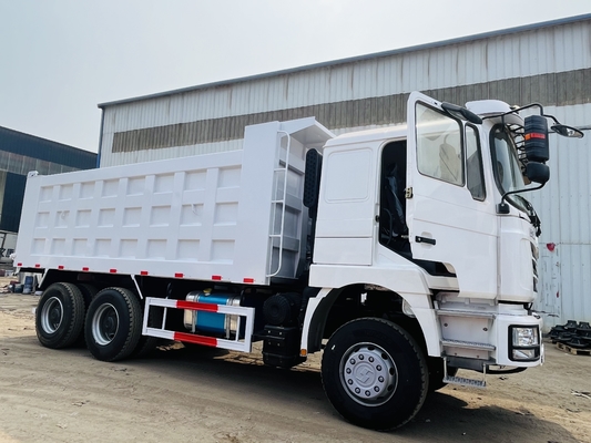 इस्तेमाल किया SHACMAN F3000 6X4 भारी डंप ट्रक 10 टायर 300HP डम्पर