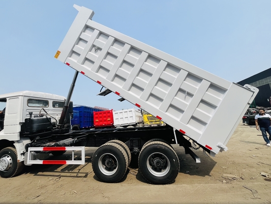 इस्तेमाल किया SHACMAN F3000 6X4 भारी डंप ट्रक 10 टायर 300HP डम्पर