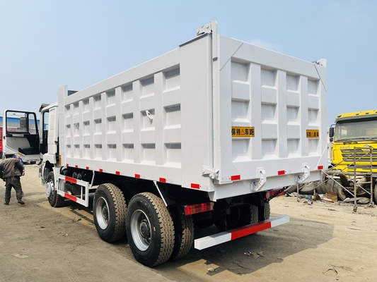 इस्तेमाल किया SHACMAN F3000 6X4 भारी डंप ट्रक 10 टायर 300HP डम्पर