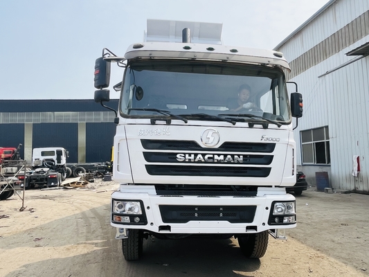 इस्तेमाल किया SHACMAN F3000 6X4 भारी डंप ट्रक 10 टायर 300HP डम्पर