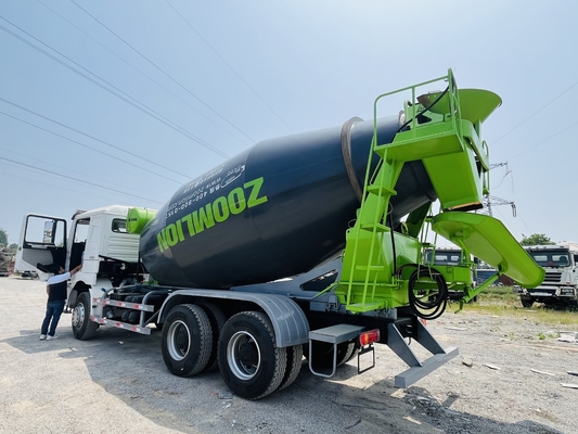दूसरा हाथ SHACMAN F3000 कंक्रीट मिश्रण ट्रक 6x4 प्रयुक्त कंक्रीट मिक्सर ट्रक