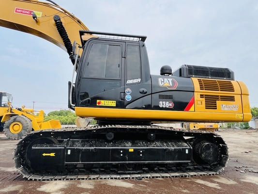 2m3 बाल्टी के साथ दूसरा हाथ निर्माण मशीनरी प्रयुक्त CAT 336D खनन उत्खनन मशीन