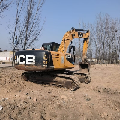 22 टन सेकंड हैंड जेसीबी जेएस220एलसी क्रॉलर एक्सकेवेटर इस्तेमाल किया 129 केडब्ल्यू इंजन पावर और 1 एम 3 बाल्टी क्षमता