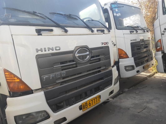 सेकंड हैंड जीएसी हिनो कंक्रीट मिक्सिंग ट्रक 6x4 350 एचपी प्रयुक्त कंक्रीट मिक्सर ट्रक