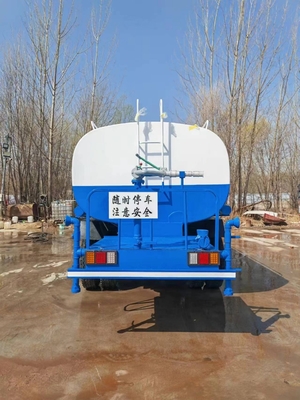 15CBM 185hp सेकंड हैंड Kinland Dongfeng Sprinkler पानी टैंक ट्रक इस्तेमाल किया पानी टैंक ट्रक बिक्री के लिए