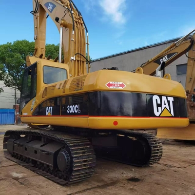 CAT 330C प्रयुक्त क्रॉलर एक्सकेवेटर 30 टन मूल जापान दूसरा हाथ कैटरपिलर डिगर CAT 330B 330C 330D
