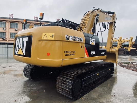 CAT 320DL CAT C6.4ACERT इंजन के साथ जापान निर्मित प्रयुक्त कैटरपिलर खुदाई मशीन