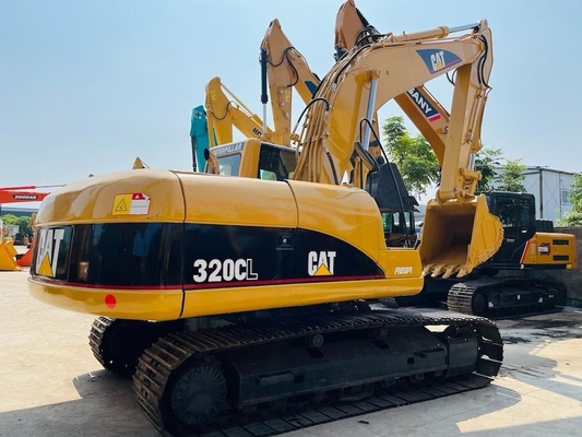 प्रयुक्त 20 टन खुदाई मशीन CAT 320CL कैटरपिलर क्रॉवर खुदाई मशीन