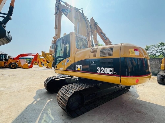 प्रयुक्त 20 टन खुदाई मशीन CAT 320CL कैटरपिलर क्रॉवर खुदाई मशीन