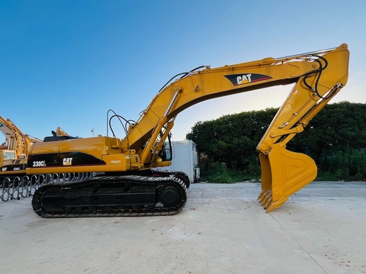 मूल जापान CAT 330C प्रयुक्त 30 टन सेकंड हैंड कैटरपिलर डिगर 330B 330C 330D 330GC