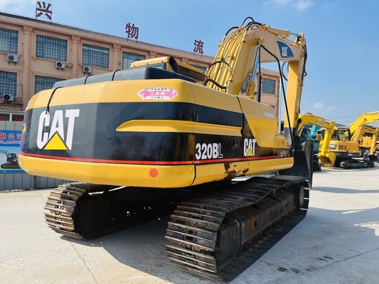 जापान मूल CAT 320BL सेकंड हैंड एक्सकेवेटर, 20 टन कैटरपिलर प्रयुक्त क्रॉलर डिगर CAT 3066T इंजन