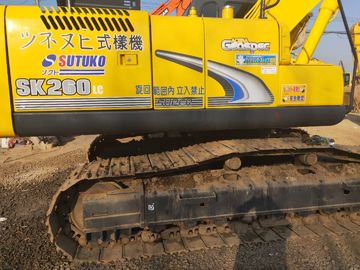 जापान कोबेलको SK200 मिनी खुदाई मशीन दूसरा हाथ, 20 टन प्रयुक्त खुदाई मशीन SK200-8