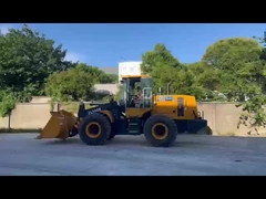 17 टन प्रयुक्त व्हील लोडर SDLG LG958L सेकंड हैंड लोडर नामित भार 5 टन