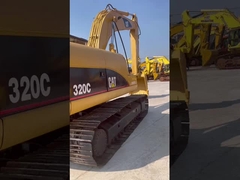 CAT 320C CAT 3066 इंजन के साथ दूसरे हाथ की क्रॉलर खुदाई मशीन