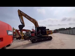 21 टन सेकंड हैंड डिगर प्रयुक्त Sany SY215C हाइड्रोलिक एक्सकेवेटर 1CBM बाल्टी क्षमता